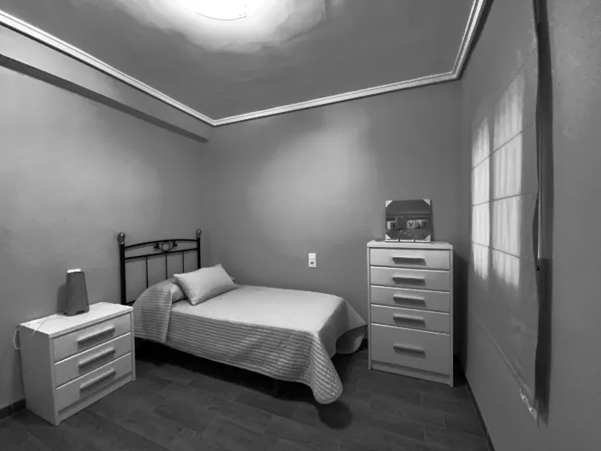 Foto de dormitorio en un piso en alquiler