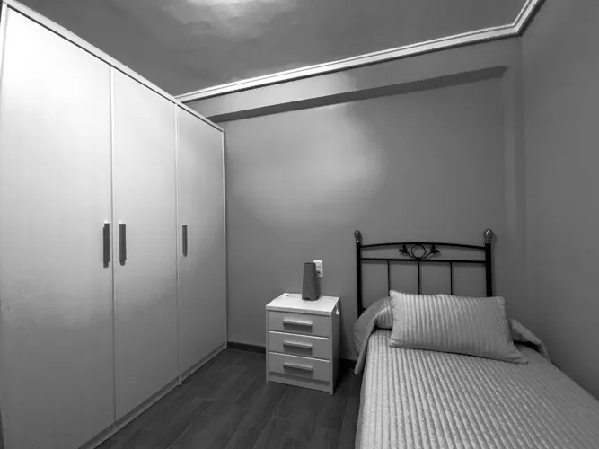 Foto de dormitorio en un piso en alquiler