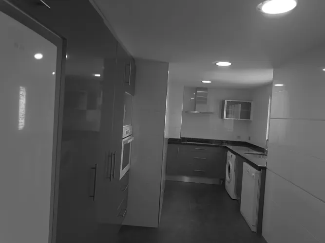 Foto de cocina en un piso en alquiler