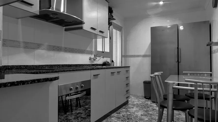 Foto de cocina en un piso en alquiler