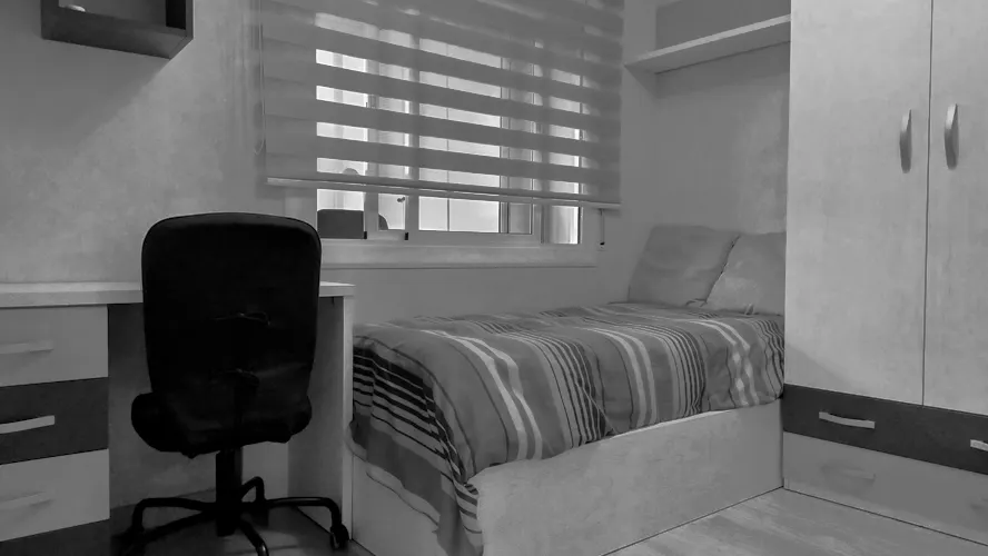 Foto de dormitorio en un piso en alquiler