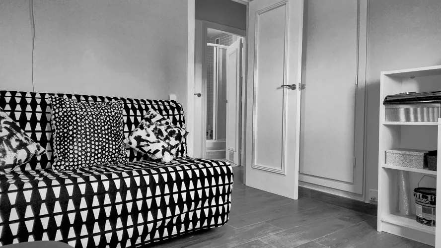 Foto de dormitorio en un piso en alquiler