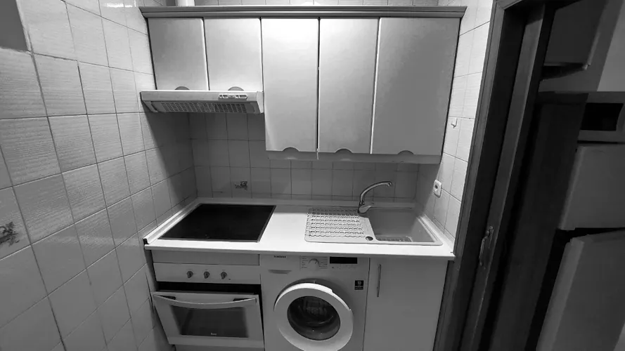 Foto de cocina en un piso en alquiler