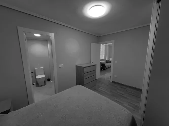 Foto de dormitorio en un piso en alquiler