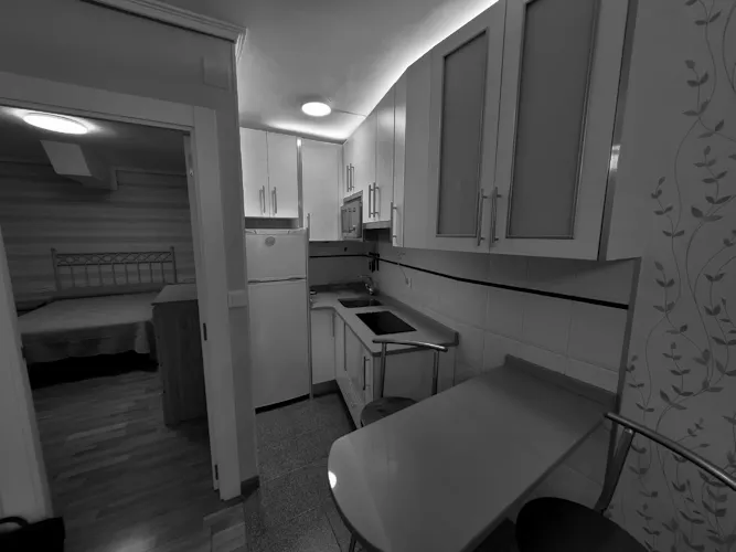 Foto de cocina en un piso en alquiler