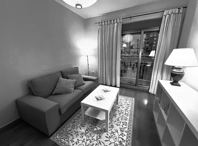 Foto de salón en un piso en alquiler