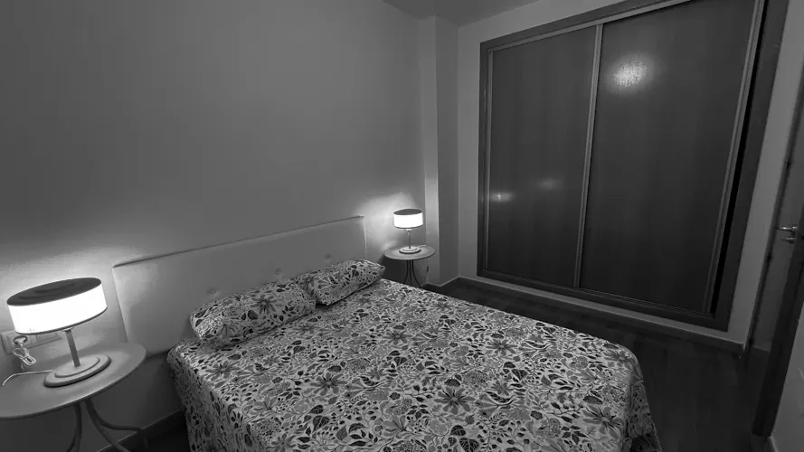 Foto de dormitorio en un piso en alquiler