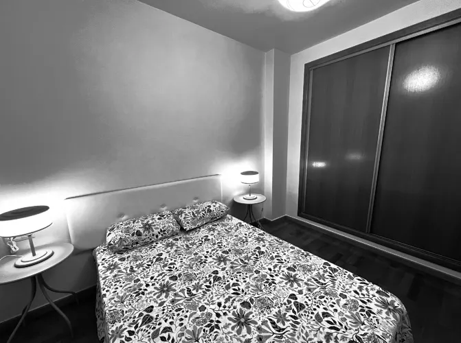 Foto de dormitorio en un piso en alquiler