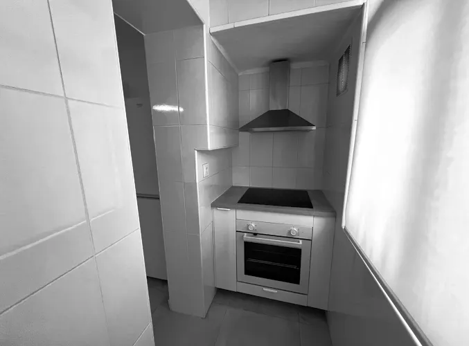 Foto de cocina en un piso en alquiler