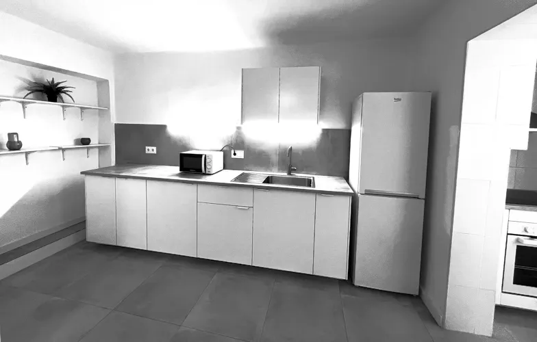 Foto de cocina en un piso en alquiler