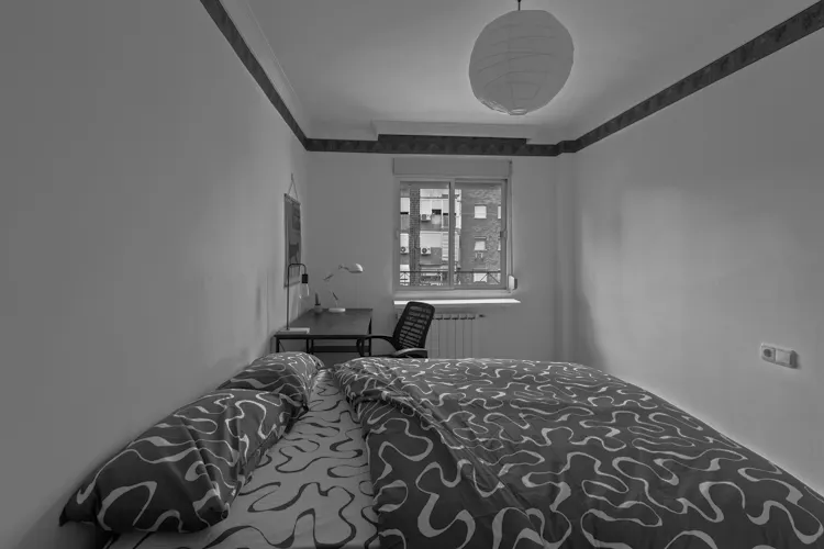 Foto de dormitorio en un piso en alquiler