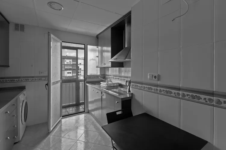 Foto de cocina en un piso en alquiler