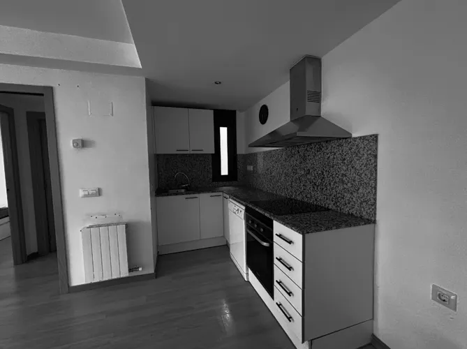 Foto de cocina en un piso en alquiler