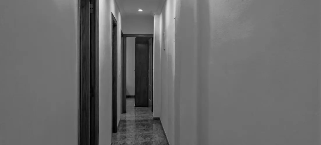 Foto de pasillo en un piso en alquiler