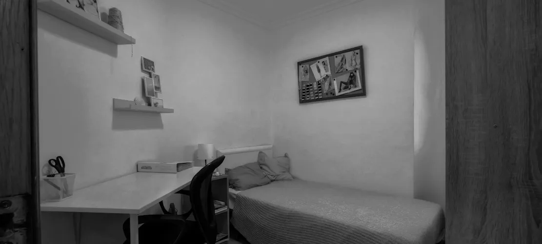 Foto de dormitorio en un piso en alquiler