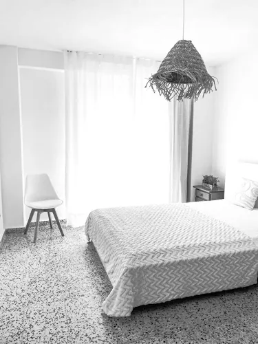 Foto de dormitorio en un piso en alquiler