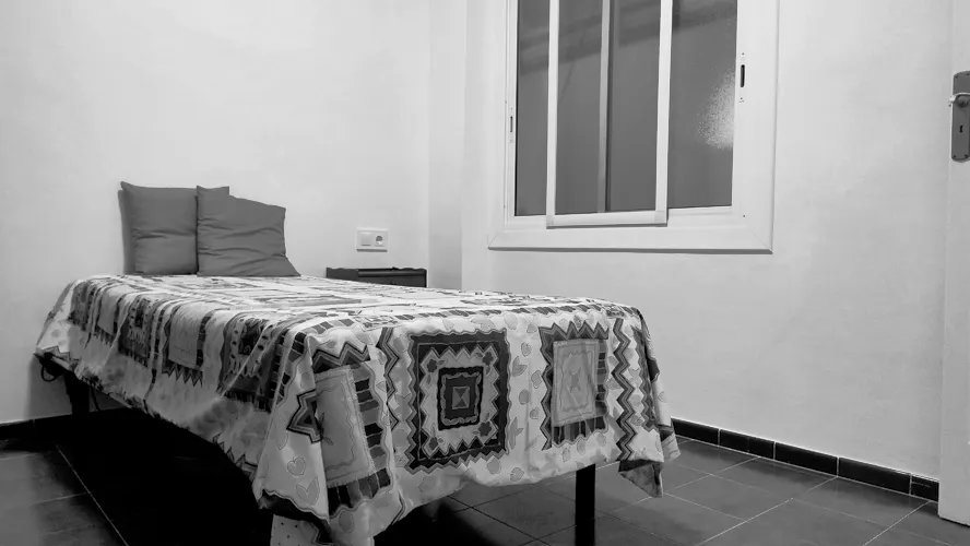 Foto de dormitorio en un piso en alquiler