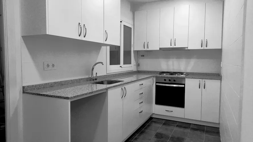 Foto de cocina en un piso en alquiler
