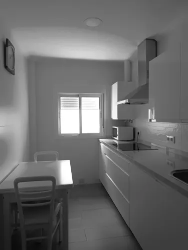 Foto de cocina en un piso en alquiler