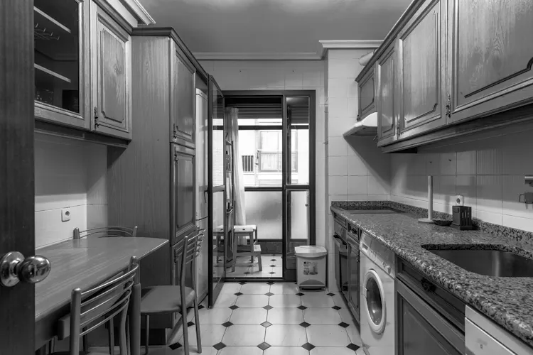 Foto de cocina en un piso en alquiler
