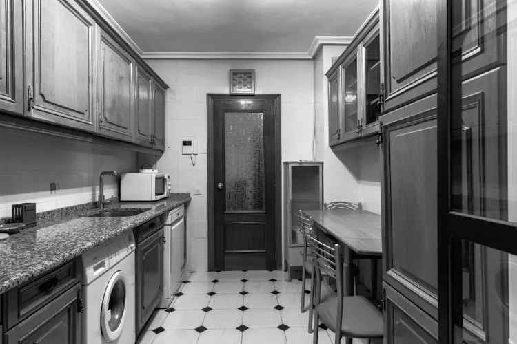 Foto de cocina en un piso en alquiler