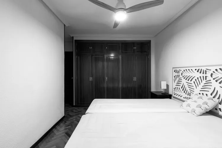 Foto de dormitorio en un piso en alquiler