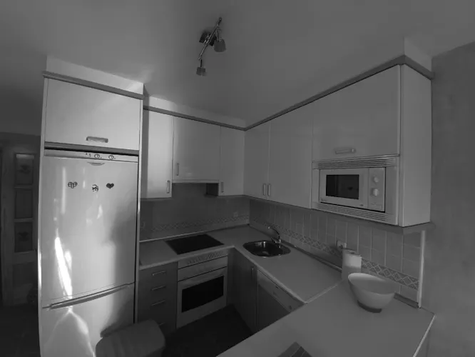Foto de cocina en un piso en alquiler