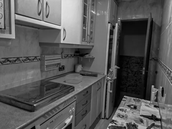 Foto de cocina en un piso en alquiler
