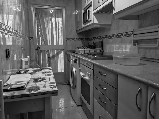 Foto de cocina en un piso en alquiler