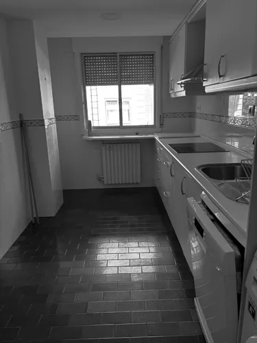 Foto de cocina en un piso en alquiler