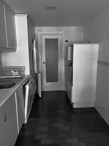 Foto de cocina en un piso en alquiler
