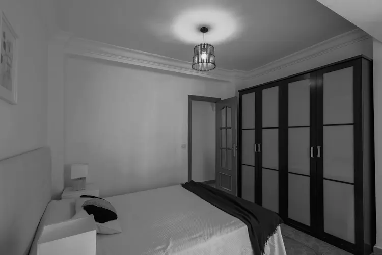 Foto de dormitorio en un piso en alquiler