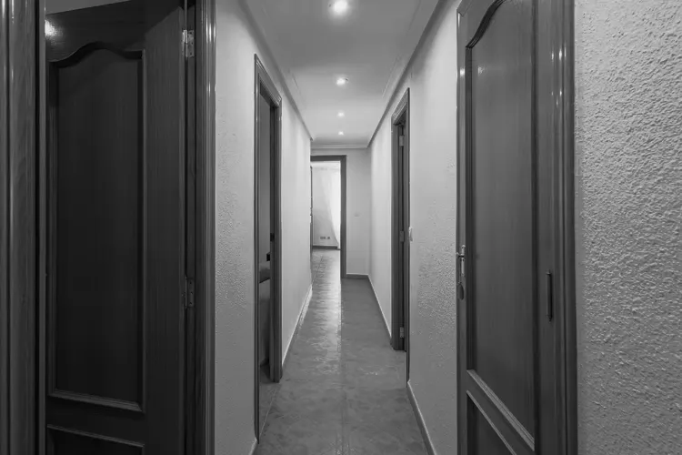 Foto de pasillo en un piso en alquiler