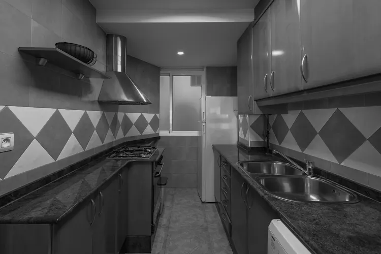 Foto de cocina en un piso en alquiler