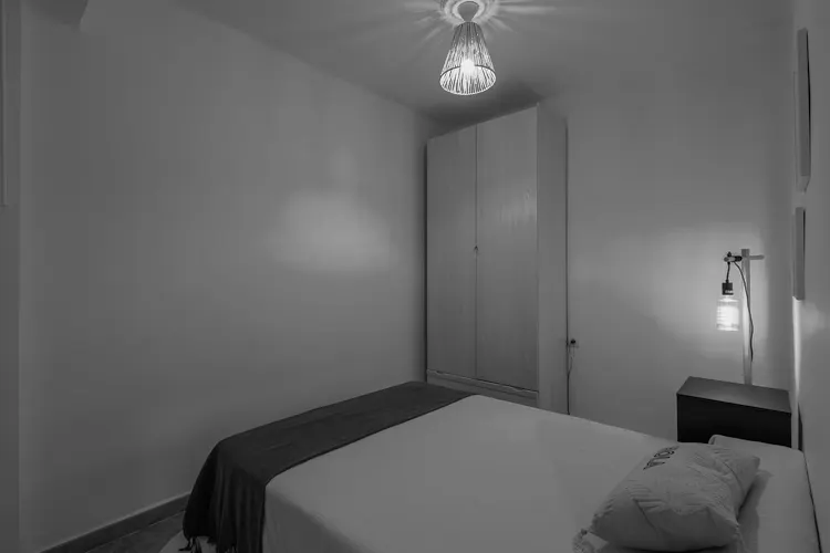 Foto de dormitorio en un piso en alquiler