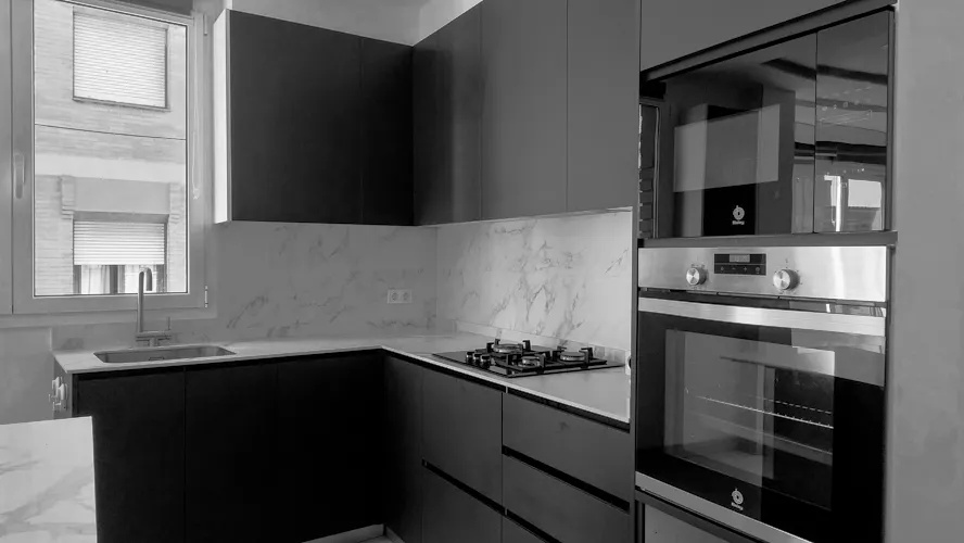 Foto de cocina en un piso en alquiler