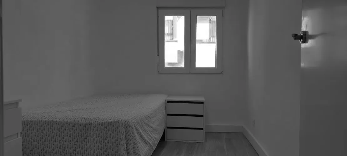 Foto de dormitorio en un piso en alquiler