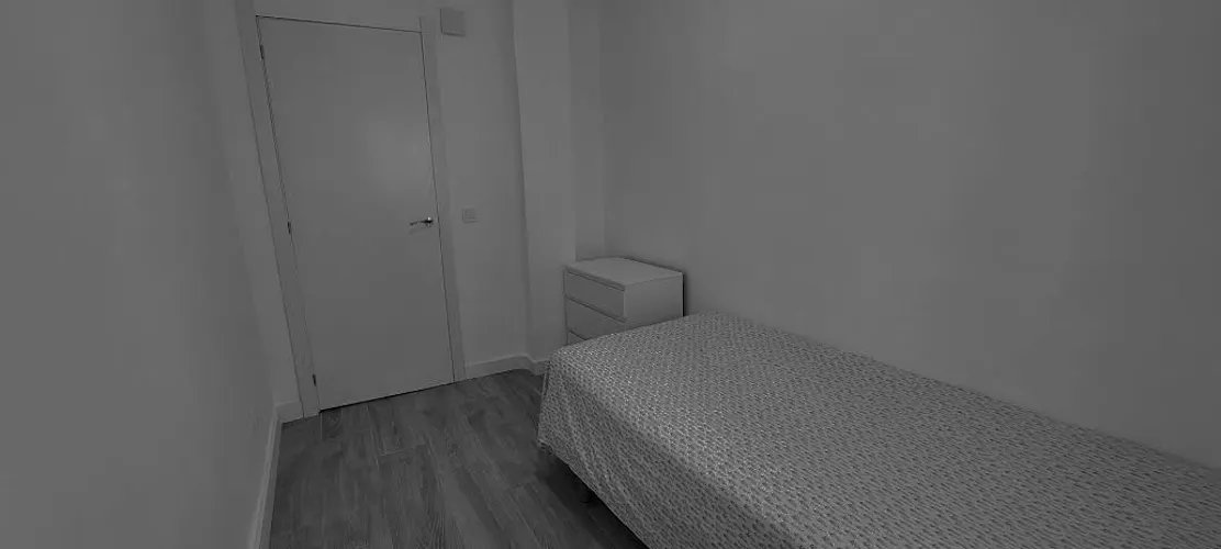 Foto de dormitorio en un piso en alquiler