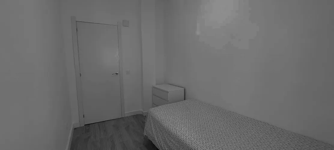 Foto de dormitorio en un piso en alquiler