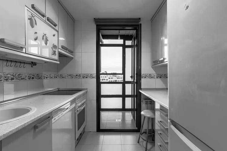 Foto de cocina en un piso en alquiler
