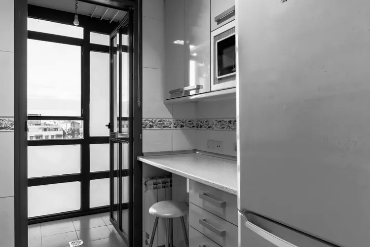Foto de cocina en un piso en alquiler