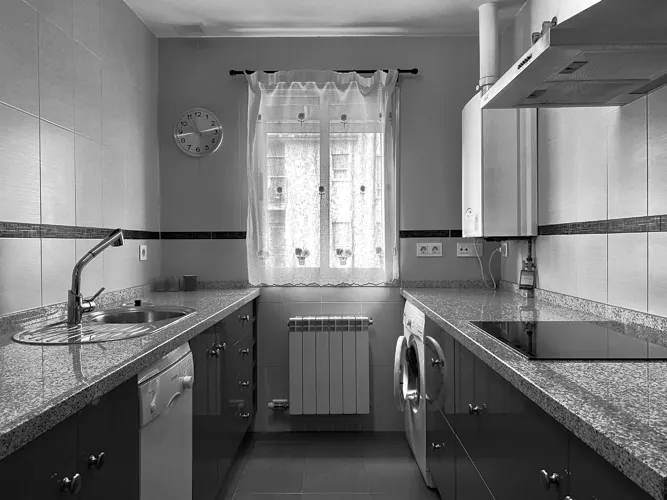 Foto de cocina en un piso en alquiler