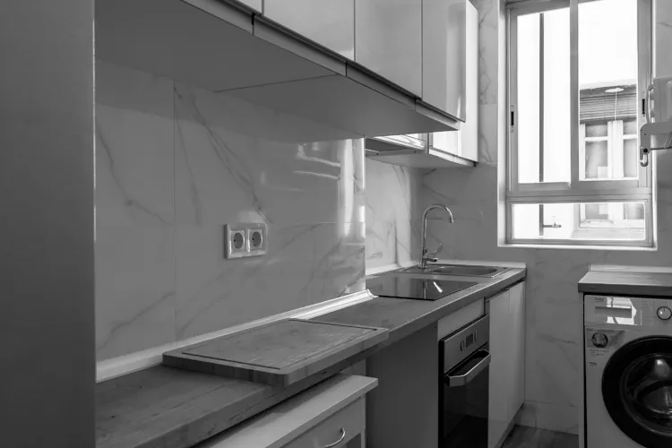 Foto de cocina en un piso en alquiler