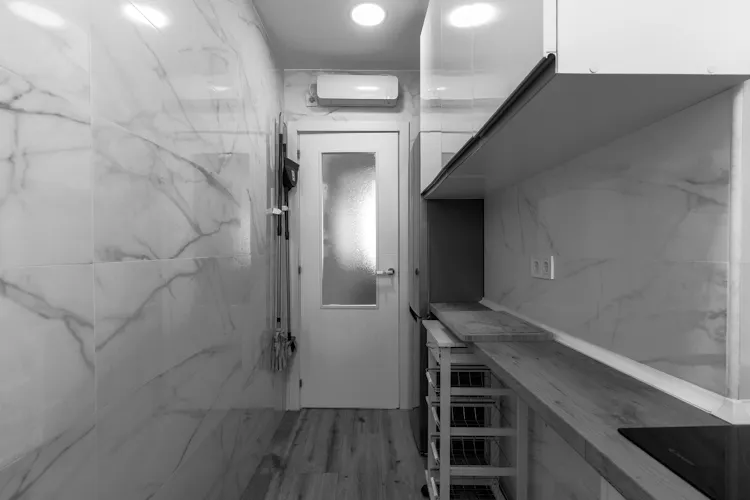 Foto de cocina en un piso en alquiler