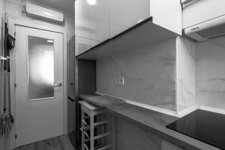 Foto de cocina en un piso en alquiler