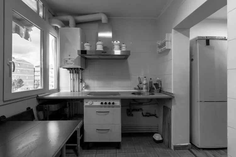 Foto de cocina en un piso en alquiler