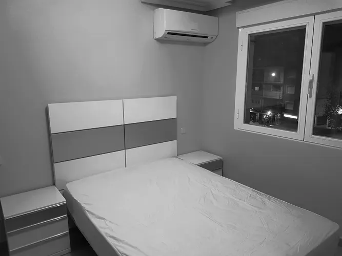 Foto de dormitorio en un piso en alquiler