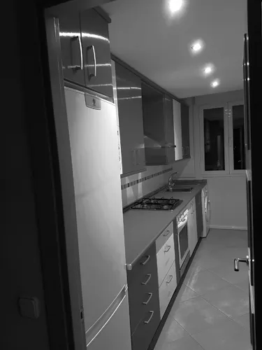 Foto de cocina en un piso en alquiler
