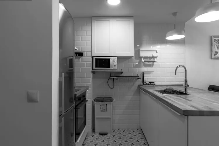 Foto de cocina en un piso en alquiler