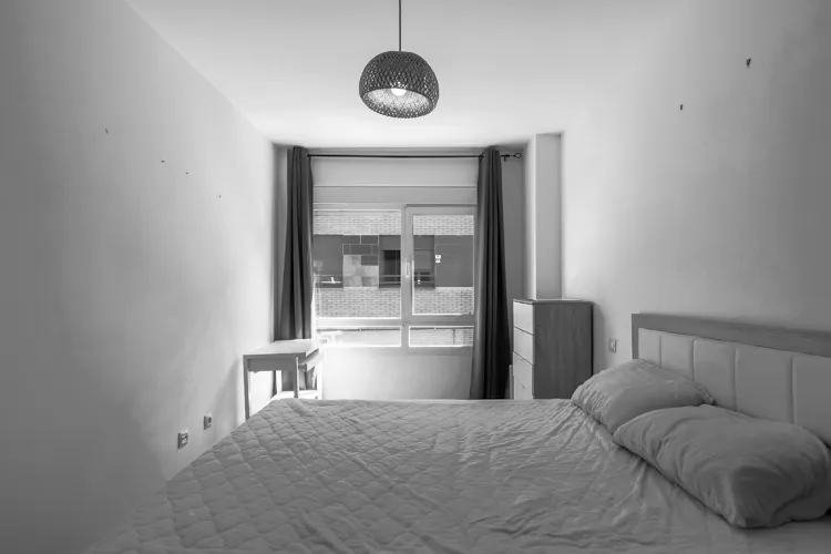 Foto de dormitorio en un piso en alquiler